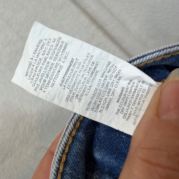 Dynamite Jeans Womens Size 26 Blue Ultra High Rise Flare Leg Hippie Light Wash - Picture 4 of 11